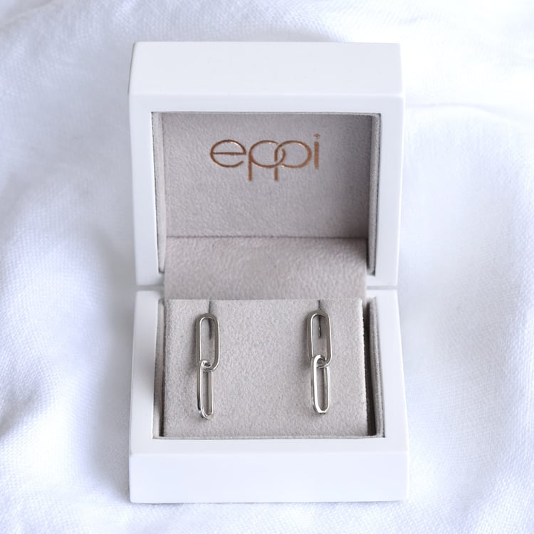 minimalistické náušnice zo striebra 84462