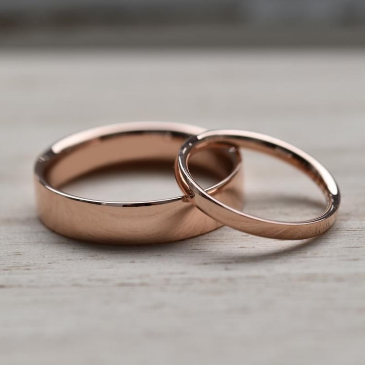 Zlaté svadobné prstene 43212