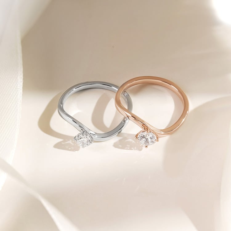 Zásnubný prsteň s lab-grown diamantom 155126