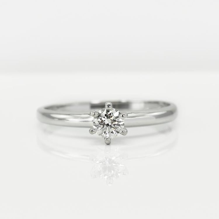 Zlatý zásnubný prsteň 12220