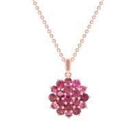 Zlatý prívesok plný turmalínov Aidon