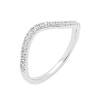 Atypický prsteň s lab-grown diamantmi Luana