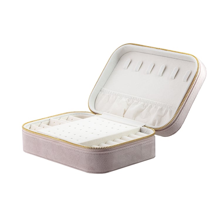 Veľká ružová cestovná šperkovnica Shields 146207