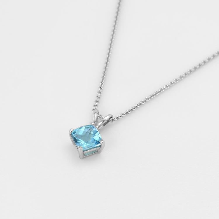 Náhrdelník s cushion topásom 48614