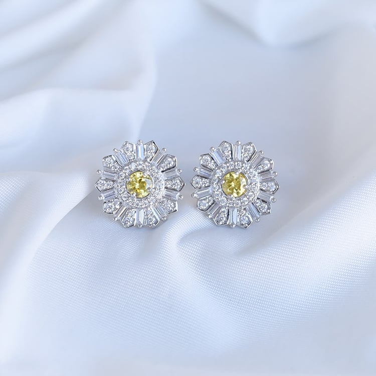 Náušnice v tvare kvetiny 92770