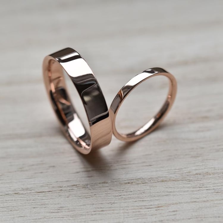 Prstene z ružového zlata 43214