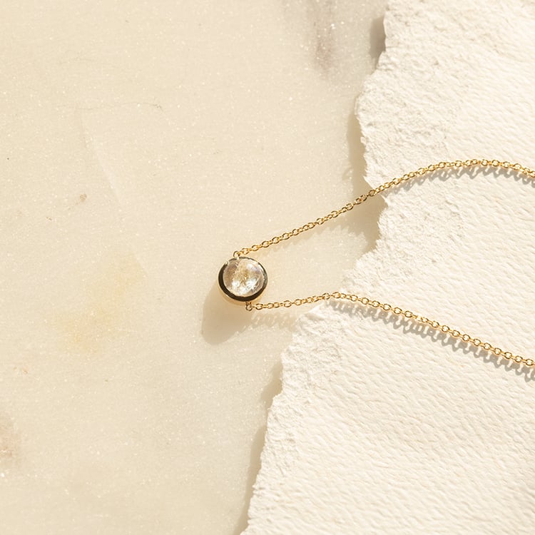 Zlatý náramok s mesačným kameňom Mathis 138011