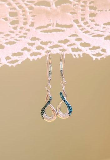 Strieborné náušnice Emsley 11878