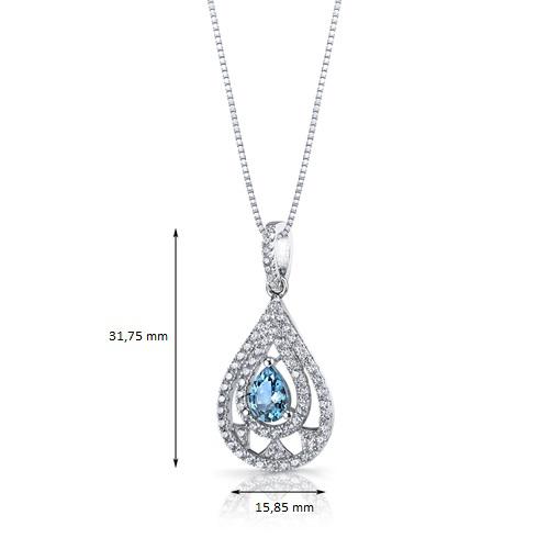 Topásový náhrdelník 8282