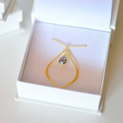 Pozlátený náhrdelník