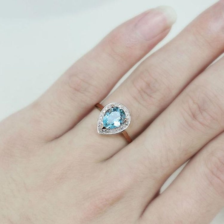 Topásový prsteň 18503