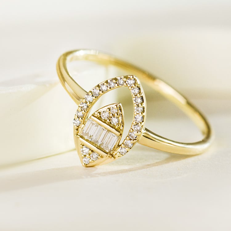 Strieborný prsteň zdobený lab-grown diamantmi Sigurd 161856