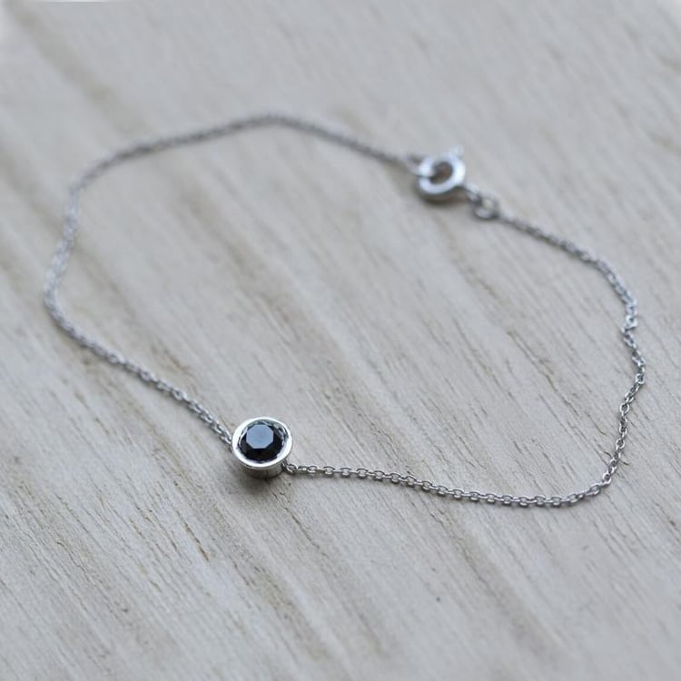 Diamantový náramok z platiny 71530