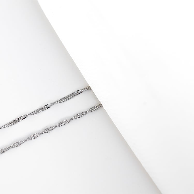 Singapur retiazka 42 cm zo striebra 129589