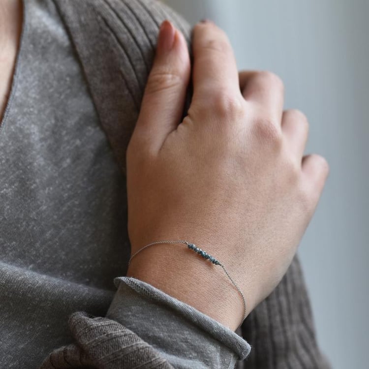 Náramok zo zlata s diamantmi 38502