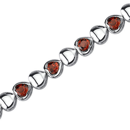 Granátový náramok Lace 6239