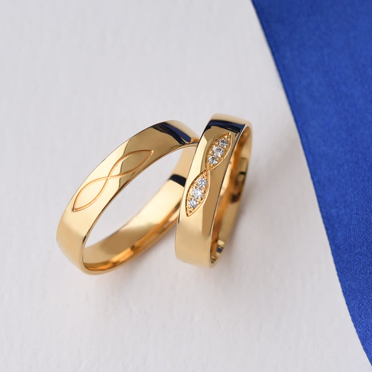 Snubné prstene zo zlata 76243