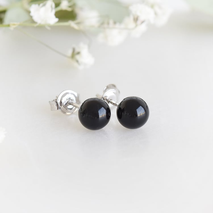 Náušnice s Onyx 88002