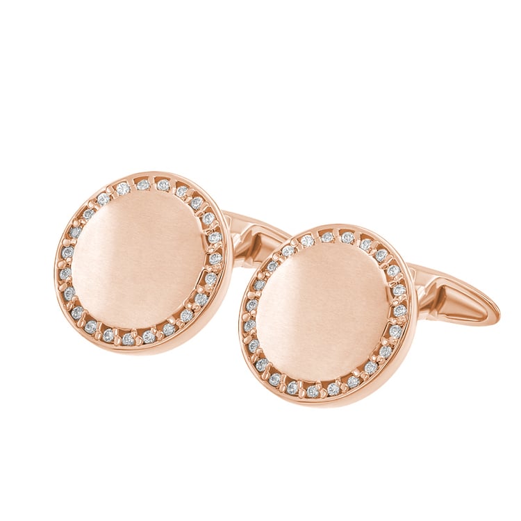 Zlaté manžetové gombíky 60216