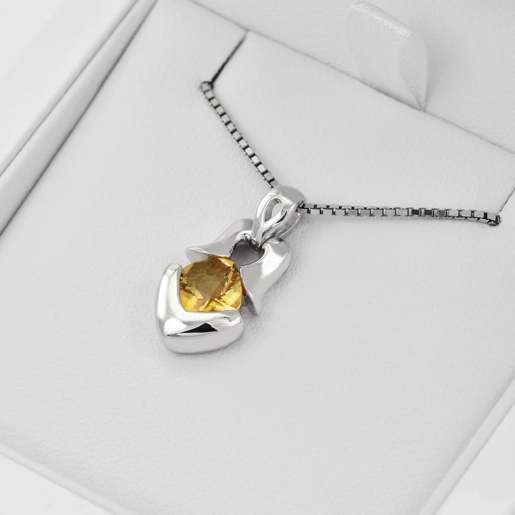 Prívesok s citrínom 28610