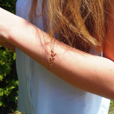 Pozlátený náramok