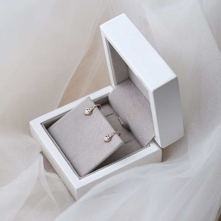 Náušnice v tvare srdiečka 145071