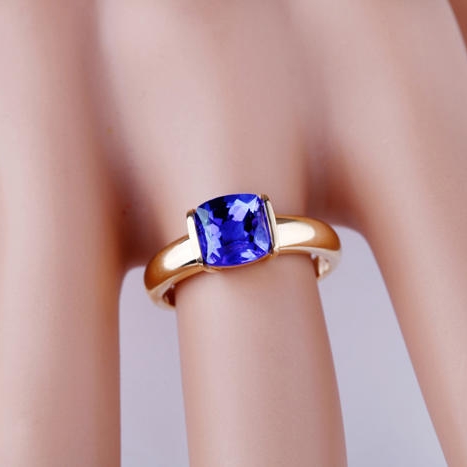 Takzanitový zásnubný prsteň 3691