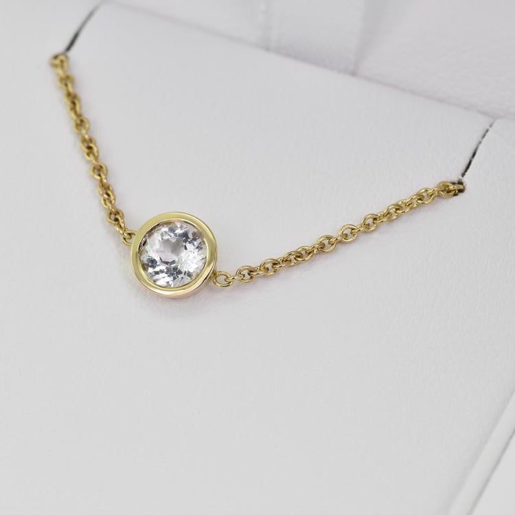 Minimalistický náramok s moissanitom Rollie 105096