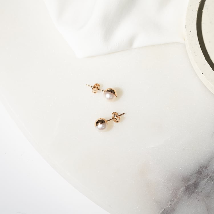 Decentné perlové náušnice Sonia 129783