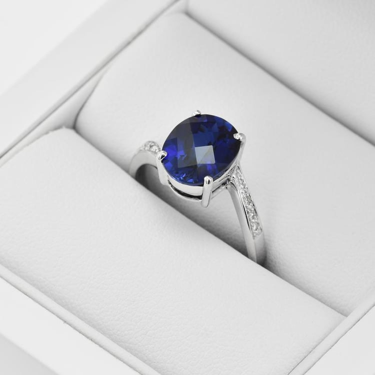 Prsteň so zafírom 35661