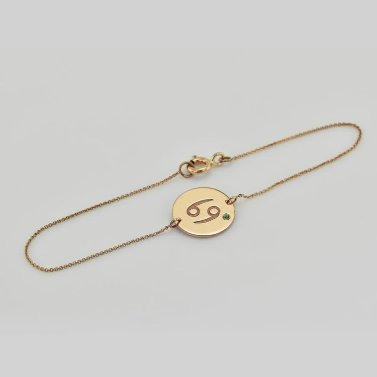 Náramok so smaragdom 37721