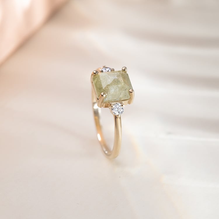 Prsteň so salt and pepper diamantom Anoop 151952