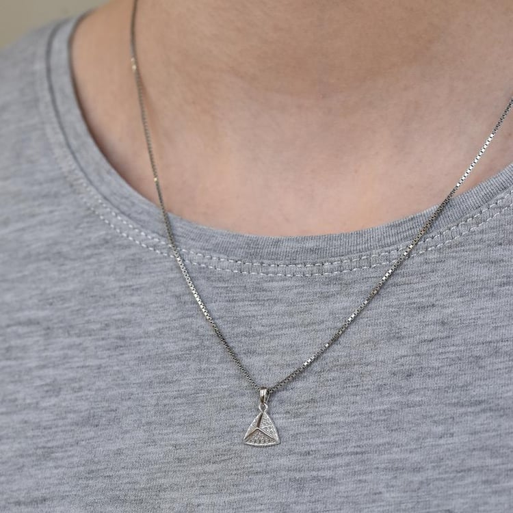 Strieborný náhrdelník 26264