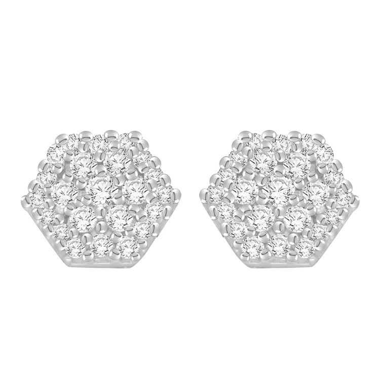 Diamantové náušnice 95025