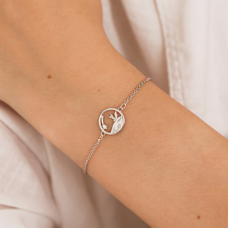 Vykrojený náramok s líškou Malý princ 157535