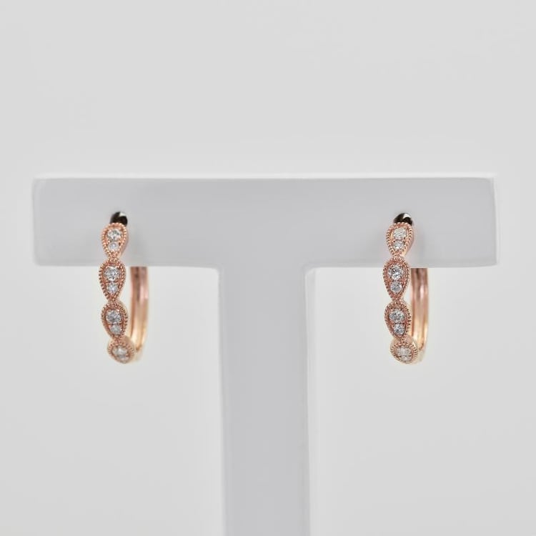 Náušnice s diamantmi 36196