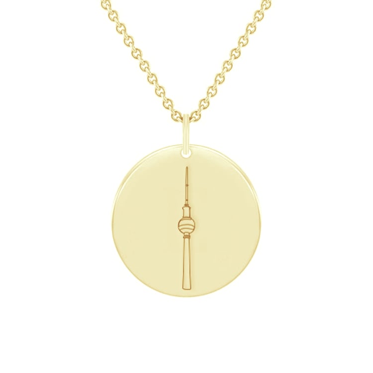 Personalizovaný prívesok Berlínska televízna veža 131181