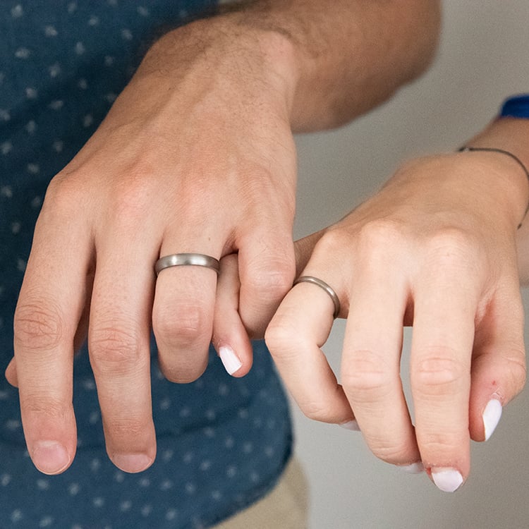 Titanové snubné prstene Kodi 107544