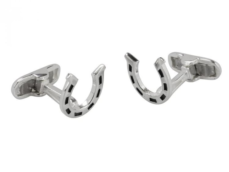 Manžetové gombíky v tvare podkovičky Cairo