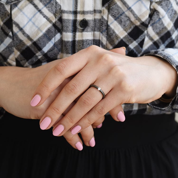 Prsteň s diamantom 92524