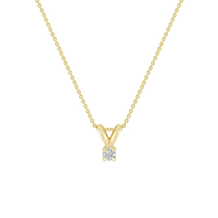 Náhrdelník s diamantom