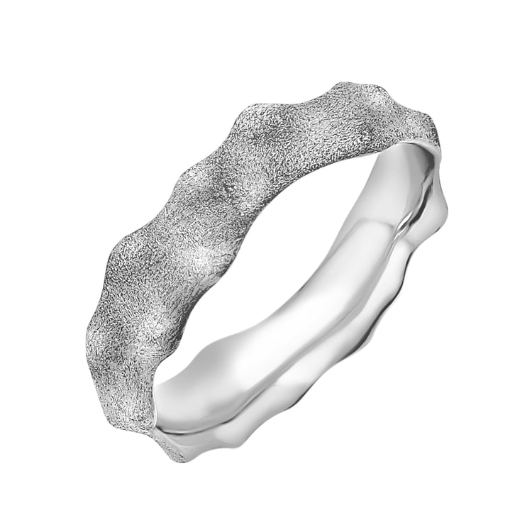 Svadobné prstene s výstupkami zo zlata s diamantmi Spikes 153341