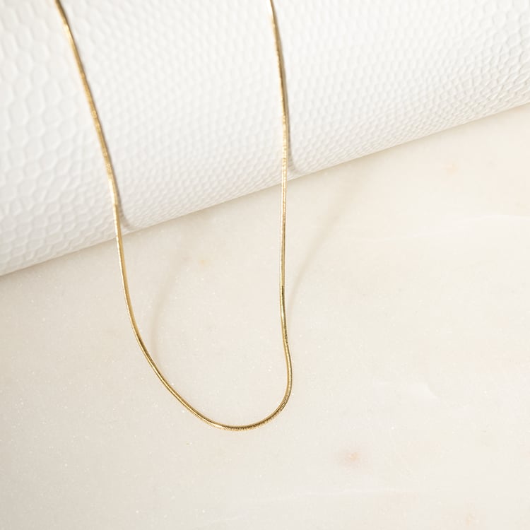 Snake retiazka 45 cm z 14k žltého zlata 135363