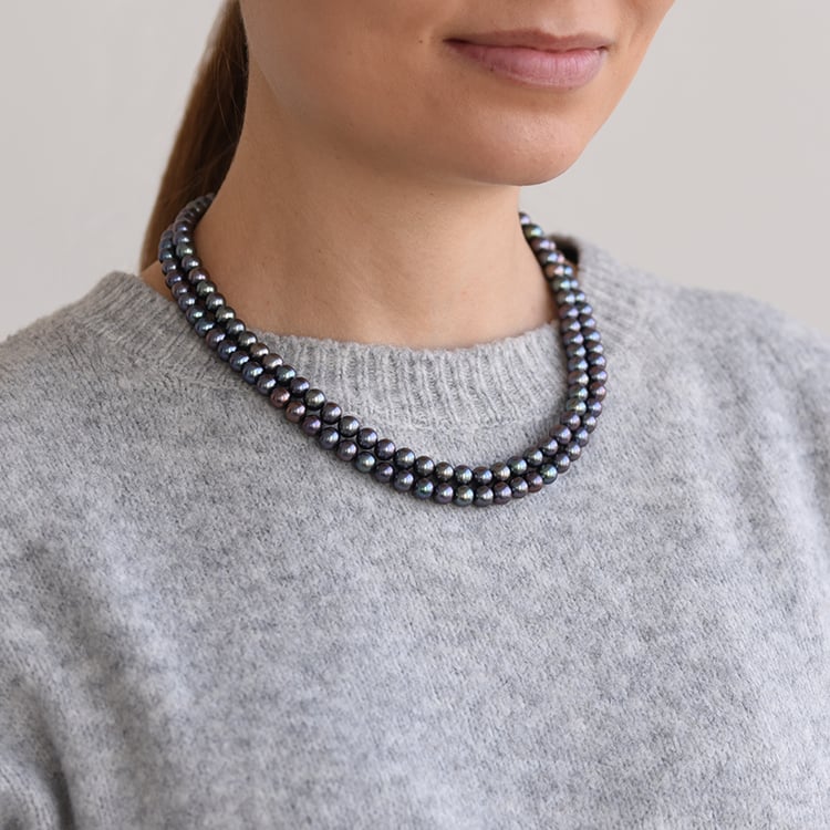 Perlový náhrdelník zo zlata 58835