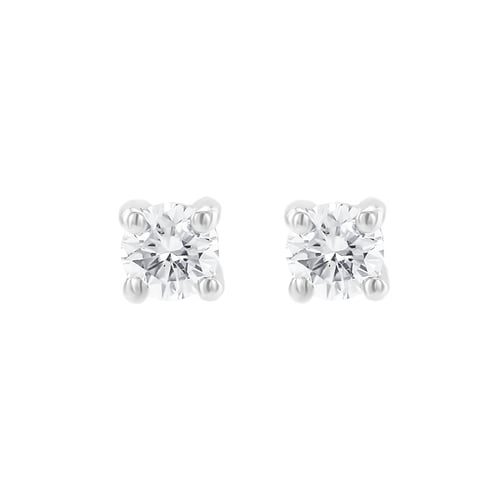 Napichovacie náušnice s 0.12ct diamantmi Aquene