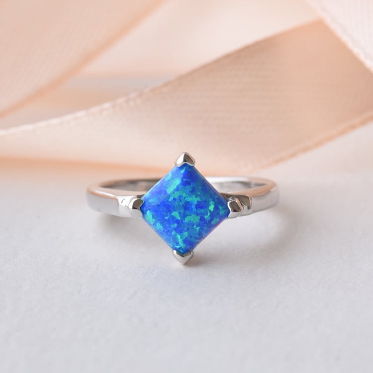 Opálový prsteň plný farieb oceánu 78518