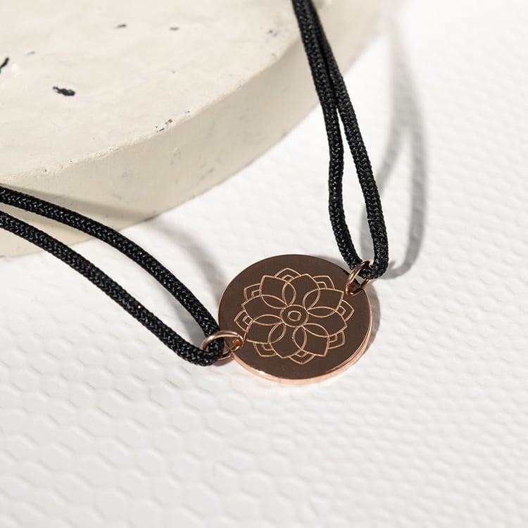 Povrázkový joga náramok Mandala 133875