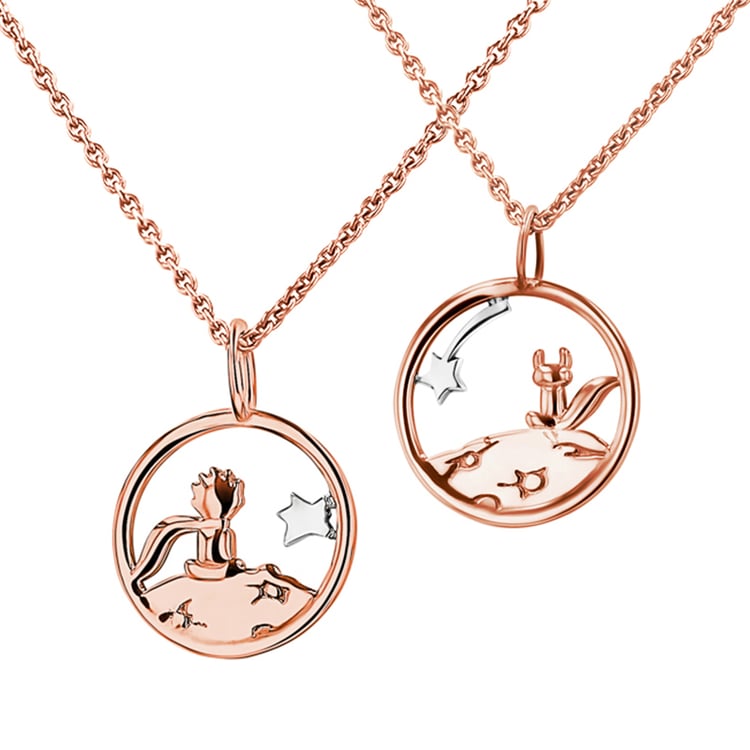 Kolekcia vykrojených náhrdelníkov Malý princ 140663