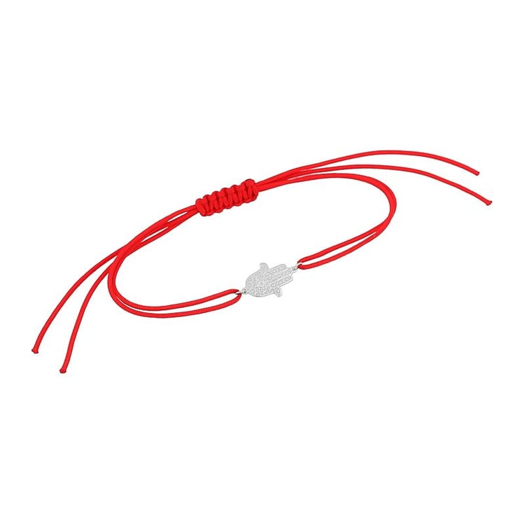 Povrázkový joga náramok so symbolom Hamsa 132963