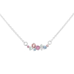 Cluster náhrdelník s drahokamami Beck